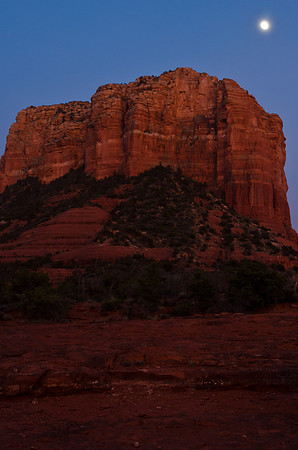 Courthouse Butte at Dusk
