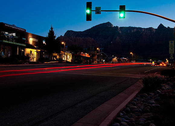 Sedona Morning Traffic