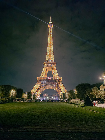 Eiffel Tower at Dusk