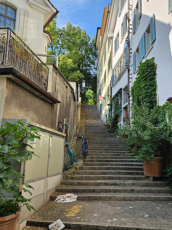 Stairway in Zurich