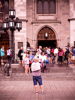 Al Frente de Notre-Dame Basilica en Montreal