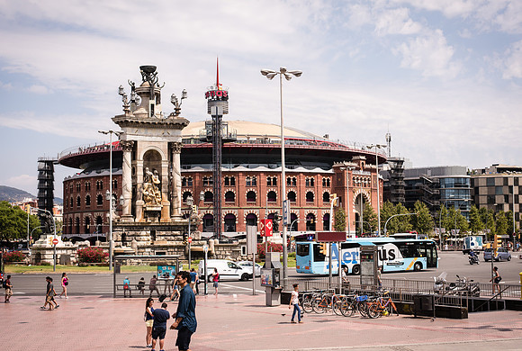 Bullfighting Ring Converted to Mall