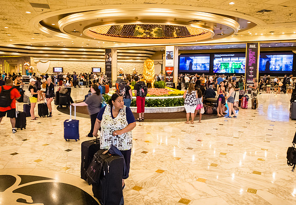 The Front Lobby of the MGM