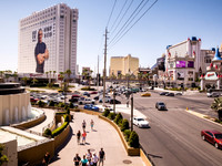 Looking up the Strip