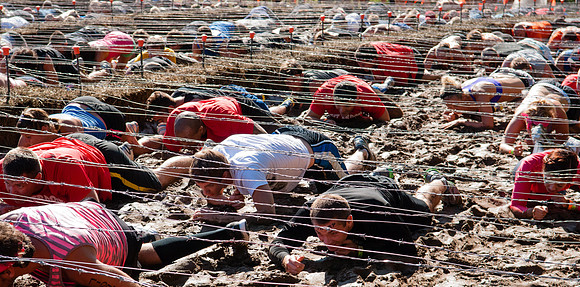 Tough Mudders Mudding